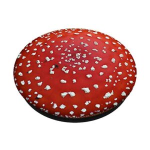 Red Fly Agaric Amanita Mushroom Fungus Hipster Nature Gift PopSockets PopGrip: Swappable Grip for Phones & Tablets