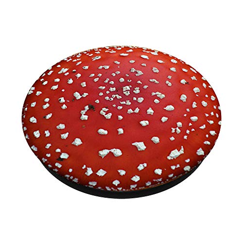 Red Fly Agaric Amanita Mushroom Fungus Hipster Nature Gift PopSockets PopGrip: Swappable Grip for Phones & Tablets