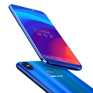 BLU Studio Mega 2018-6.0” HD Unlocked Smartphone with Dual Main Camera -Blue