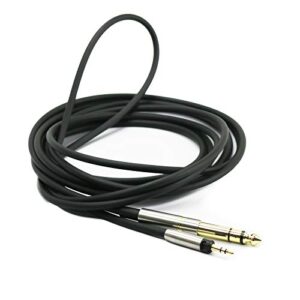 newfantasia replacement audio upgrade cable compatible with sennheiser hd598, hd558, hd518, hd598 cs, hd598 sr, hd599, hd569, hd579 headphones 3meters/9.9feet