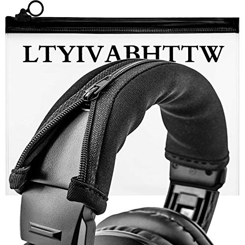 Replacement Headband Cover Compatible ATH M50X M50 M40X M40 M30X M20X Headphones (Black)