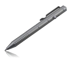 valtcan impel titanium bolt pen edc matte space grey