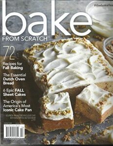 bake fom scratch magazine, september/october, 2018 vol. 4 issue, 5