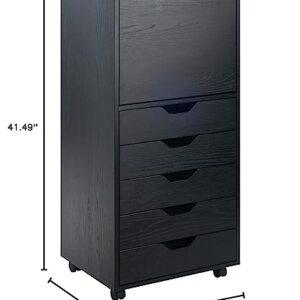 Winsome Wood Halifax Storage/Organization, Black