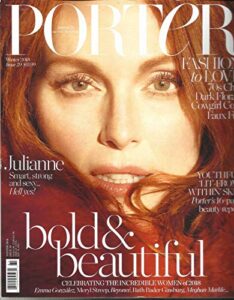 porter magazine, bold & beautiful * fashion to love winter 2018 issue, 29