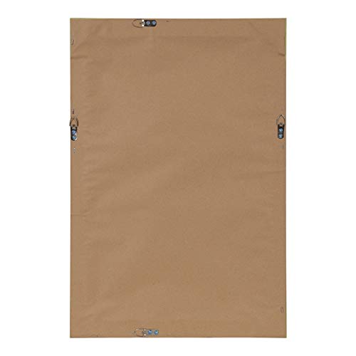 DesignOvation Beatrice Framed Magnetic Dry Erase Board, 18x27, Rustic Brown