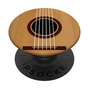 guitar player musician birthday christmas gift popsockets popgrip: swappable grip for phones & tablets