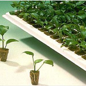 1.5 inch Rockwool/Stonewool Grow Cubes Starter Sheets for Cuttings, Cloning, Plant Propagation, Seed Starting Hydroponic Grow Media Growing Medium for Vigorous Plant Growth (28, 1.5)1