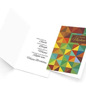 Happy Birthday Card Nephew | Made in America | Eco-Friendly | Thick Card Stock with Premium Envelope 5in x 7.75in | Packaged in Protective Mailer | Prime Greetings