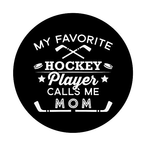 Favorite Ice Hockey Player Gift For Mom PopSockets PopGrip: Swappable Grip for Phones & Tablets