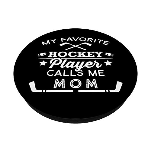 Favorite Ice Hockey Player Gift For Mom PopSockets PopGrip: Swappable Grip for Phones & Tablets
