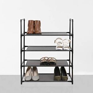 American Dream Home Goods Organizer 6920-BK Shoe Rack, Black