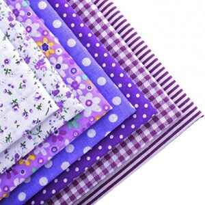 42pcs 9.8" x 9.8" Floral Printed top Cotton Fabric Bundle Squares Quilting Sewing Patchwork Cloths DIY Scrapbooking Art&Craft