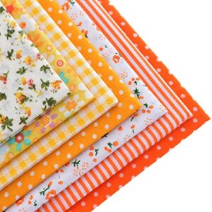 42pcs 9.8" x 9.8" Floral Printed top Cotton Fabric Bundle Squares Quilting Sewing Patchwork Cloths DIY Scrapbooking Art&Craft