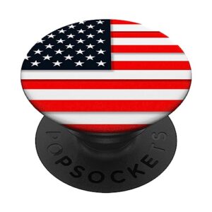 usa patriotism inspired american flag design popsockets swappable popgrip