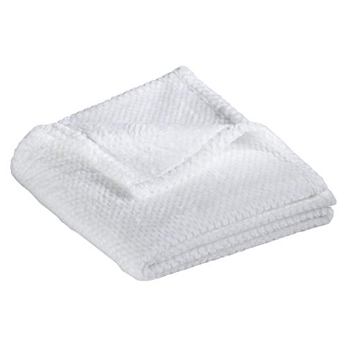 Port Authority Plush Texture Blanket OSFA Marshmallow