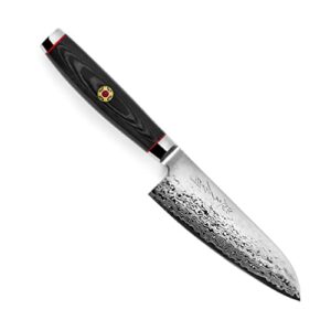 enso sg2 small santoku knife - made in japan - 101 layer stainless damascus, 4.75"