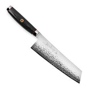 Enso SG2 Bunka Knife - Made in Japan - 101 Layer Stainless Damascus, 7"