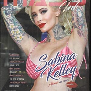 MASS INK MAGAZINE, ALL IN ONE SABINA VELLEY ATOMIC AS EVER ! SUMMER, 2018