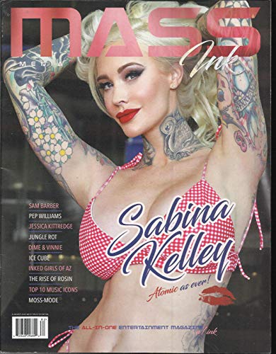 MASS INK MAGAZINE, ALL IN ONE SABINA VELLEY ATOMIC AS EVER ! SUMMER, 2018