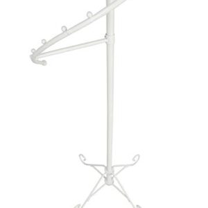 FixtureDisplays® 60" High Spiral Clothing Rack with 20 Ball Stops, Versatile Apparel Hanger Floor Stand Display Rack 16967-NPF