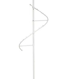 FixtureDisplays® 60" High Spiral Clothing Rack with 20 Ball Stops, Versatile Apparel Hanger Floor Stand Display Rack 16967-NPF