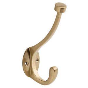 modern lee champagne bronze wall coat and hat hook