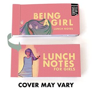 Lunch Box Notes for Girls Bundle - 3 Packs of 20 Unique Inspirational, Motivational and Kindness Note Cards