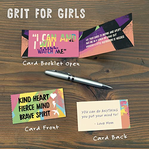 Lunch Box Notes for Girls Bundle - 3 Packs of 20 Unique Inspirational, Motivational and Kindness Note Cards