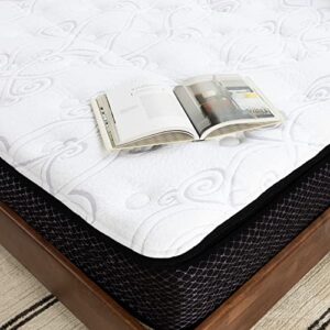 Signature Design by Ashley Limited Edition 11 Inch Pillowtop Hybrid Mattress, CertiPUR-US Certified Gel Foam, Queen