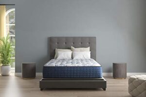 signature design by ashley mt dana 15 inch plush hybrid mattress, certipur-us certified foam, queen