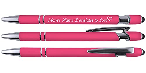 Greeting Pen Mom Comfort Feel Stylus Metal Pen Duo - 6 Pack (6080)