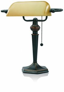 v-light desk lamp, led lamp, table lamp for home and office, desk light, bedside lamp, antique bronze