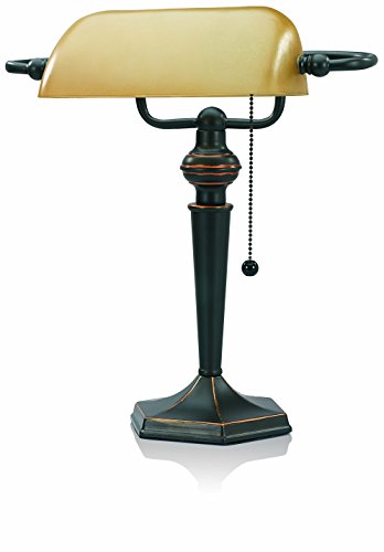 V-Light Desk Lamp, LED Lamp, Table Lamp for Home and Office, Desk Light, Bedside Lamp, Antique Bronze