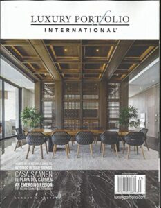 luxury portfolio international magazine, issue, 2018 vol. 08 issue # 02