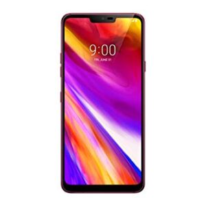 LG G7 ThinQ | 64GB, 4GB RAM | 6.1" QHD+ FullVision display | Snapdragon 845 | Android 9.0 Pie | Dual 16MP Rear Camera | RASPBERRY ROSE | T-Mobile Unlocked