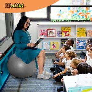 WALIKI Chair Ball with Feet for Kids | Alternative Classroom Seating | Balance Ball | (30"/75CM)