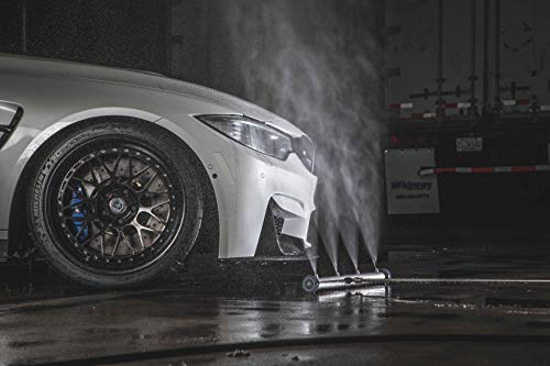 Adam's Undercarriage Cleaning Wand x MTM Hydroparts Complete Kit - Engineered in Collaboration with MTM Hydroparts - Military Grade Materials Deliver High PSI to The Underside of Your Vehicle