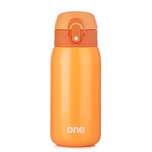 sprouts stainless steel vacuum insulated kids water bottle | 24 hours cold, 12 hours hot | reusable metal water bottle | leak-proof sports flask | 11 oz