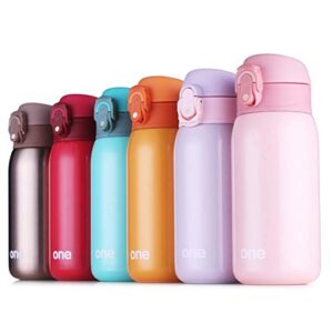 Sprouts Stainless Steel Vacuum Insulated Kids Water Bottle | 24 Hours Cold, 12 Hours Hot | Reusable Metal Water Bottle | Leak-Proof Sports Flask | 11 oz