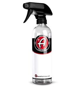 adam's empty labelled bottle (16 oz) - heavy duty, chemical resistant bottle and sprayer - perfect for gallon refills