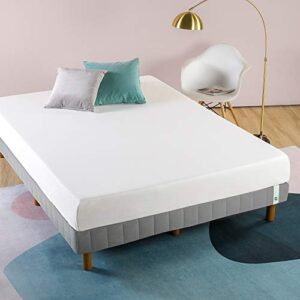 zinus good design award winner justina metal mattress foundation / 11 inch platform bed / no box spring needed, king