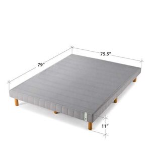 ZINUS GOOD DESIGN Award Winner Justina Metal Mattress Foundation / 11 Inch Platform Bed / No Box Spring Needed, King