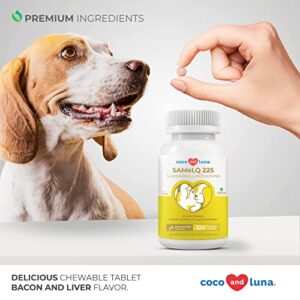 Coco and Luna Same for Dogs - S-Adenosyl-L-Methionine, Liver Supplements for Dogs - Brain Supplement for Dogs, Promotes Cognitive Support, Dog Liver Support Supplement