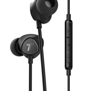 Thore Wired iPhone Headphones with Lightning Connector Earphones - MFi Certified by Apple Earbuds Wired in-Ear Microphone and Volume Remote for iPhone 14 Pro Max, 13, 12 Mini, XR, Xs, 11, 7, 8 (Black)