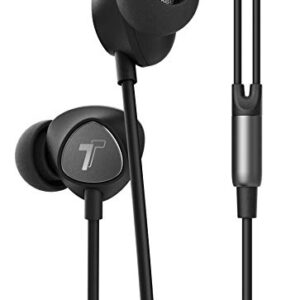 Thore Wired iPhone Headphones with Lightning Connector Earphones - MFi Certified by Apple Earbuds Wired in-Ear Microphone and Volume Remote for iPhone 14 Pro Max, 13, 12 Mini, XR, Xs, 11, 7, 8 (Black)