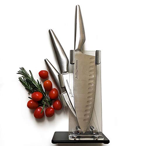 Perspex Knife Block for the Jean Patrique Signature 3-Piece Knife Set | Stylish & Protective storage for your knives | From Jean Patrique