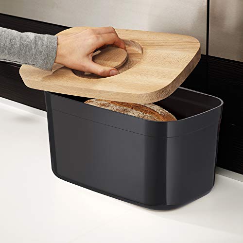 Joseph Joseph Bread Box with Removable Bamboo Cutting Board