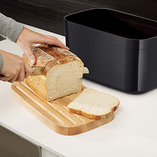 Joseph Joseph Bread Box with Removable Bamboo Cutting Board