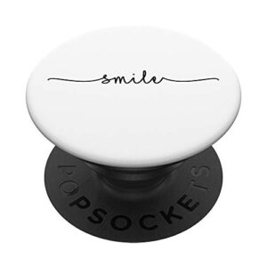 style101 popsocket - smile -popsockets grip popsockets popgrip: swappable grip for phones & tablets